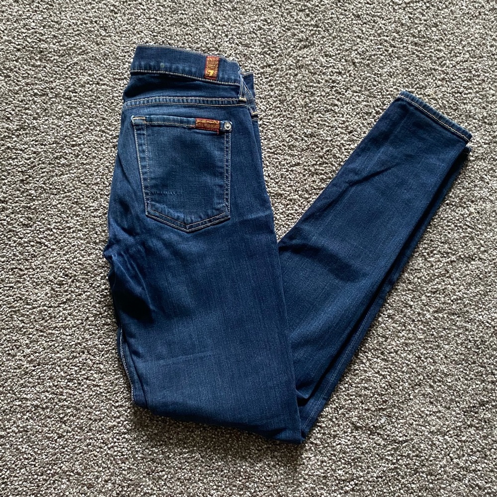 7 For All Mankind the skinny denim jeans